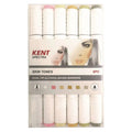 Kent Spectra Brush and Chisel Marker Skin Tones Set of 6