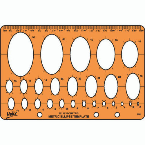 Helix Ellipse Template