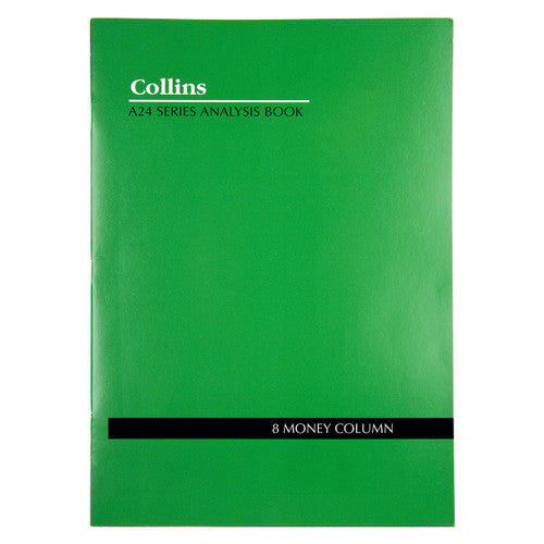 Collins 10208 Analysis Book Series A24 8 Money Column