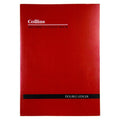Collins 10330 Account Book Series A60 Double Ledger Red Cover