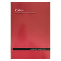 Collins 10334 Account Book Series A60 Indexed Through Red Cover