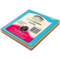 Rainbow Kinder Squares 80gsm Double Sided 127mm Matt Assorted Pack of 120