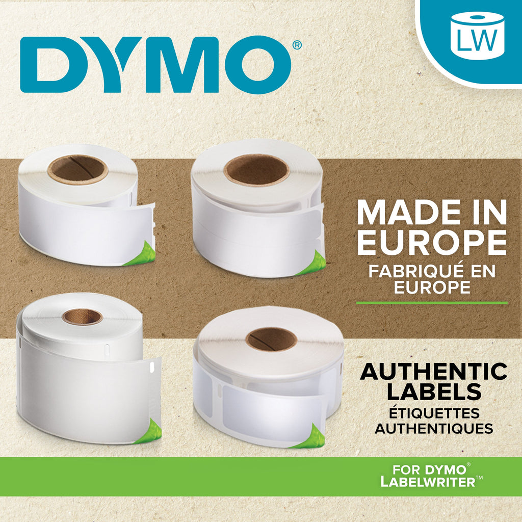 Dymo LabelWriter Mini Bundle Standard Address Labels 28 x 89mm Pack of 12 Rolls