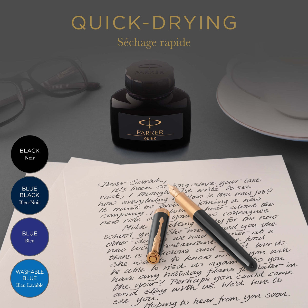 Parker Ink Bottle Black 50ml