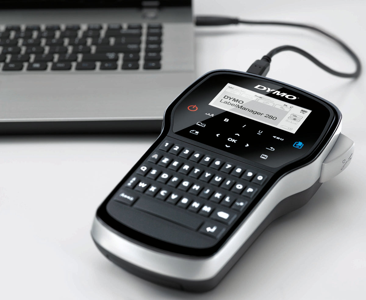 Dymo LabelManager 280P Rechargeable Labeller with PC and Mac Connectivity