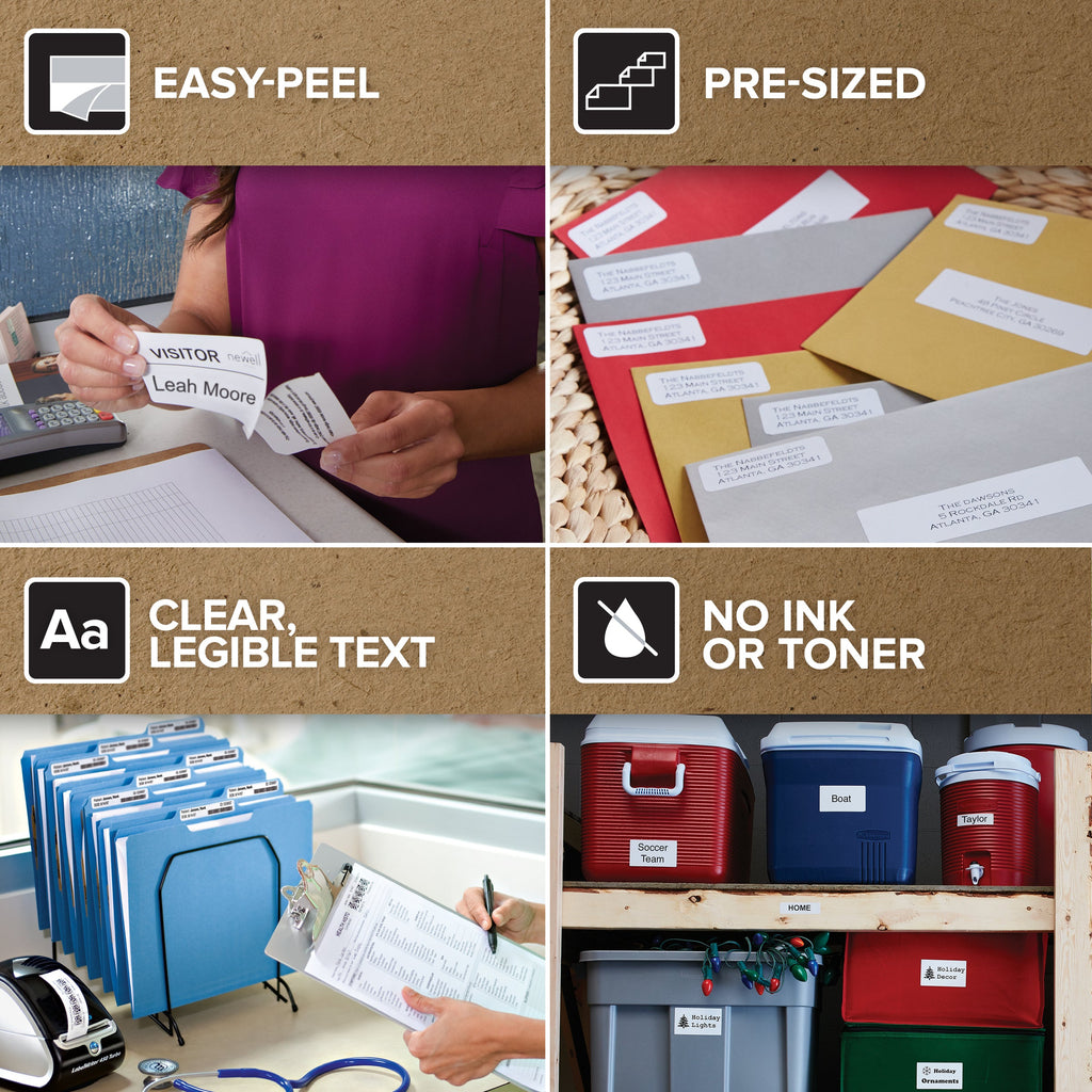 Dymo LabelWriter Durable Extra Large Labels 104 x 159mm Roll of 200