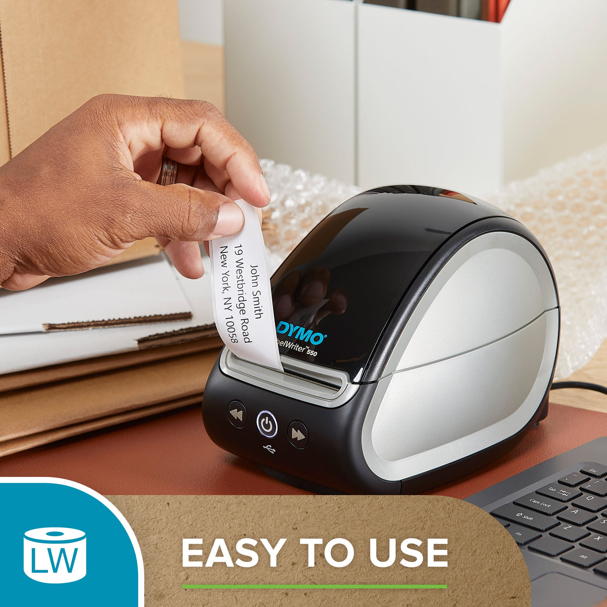 Dymo LabelWriter Durable Labels 25 x 89mm Roll of 700