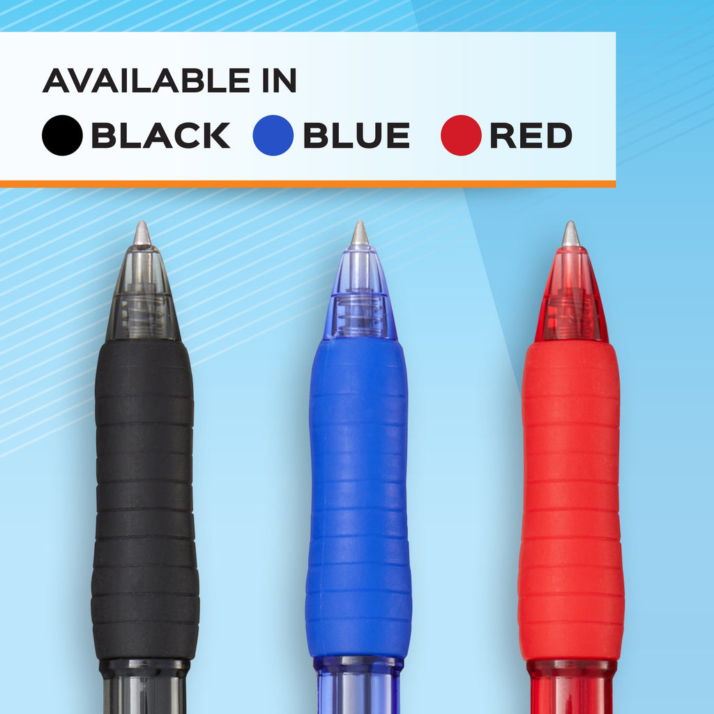 Papermate Profile Retractable Gel Pen Medium 0.7mm Black Box of 12