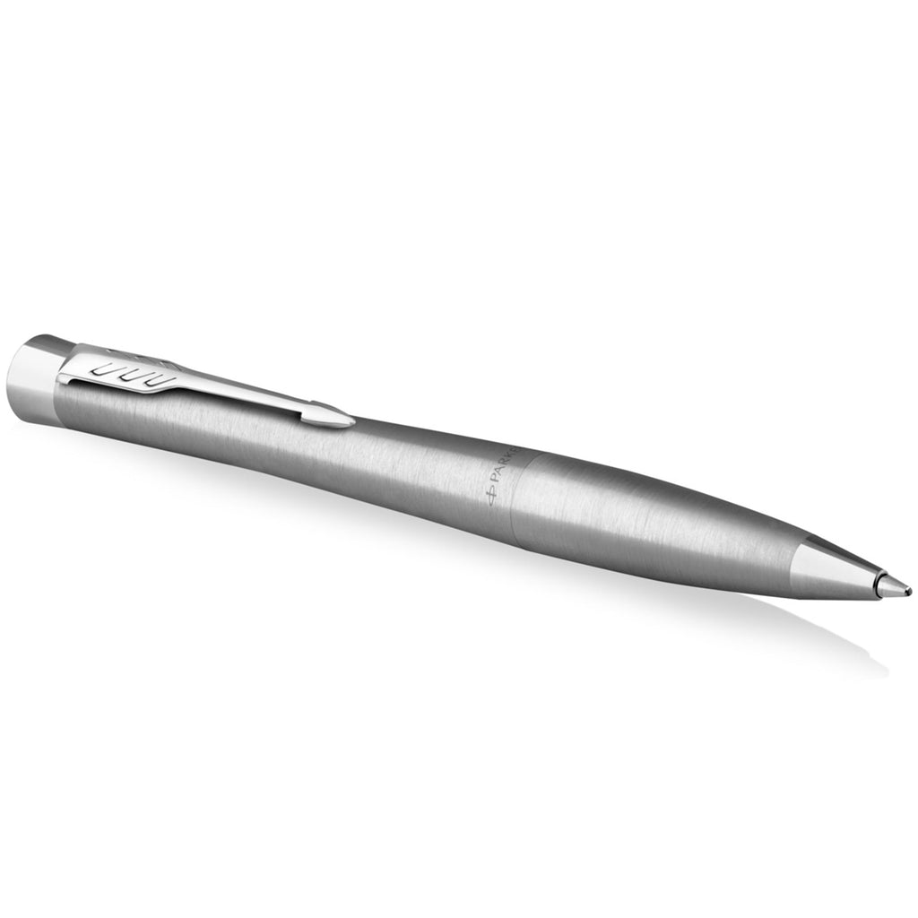 Parker Urban Twist Ballpoint Pen Metro Metallic Chrome Trim Medium Tip