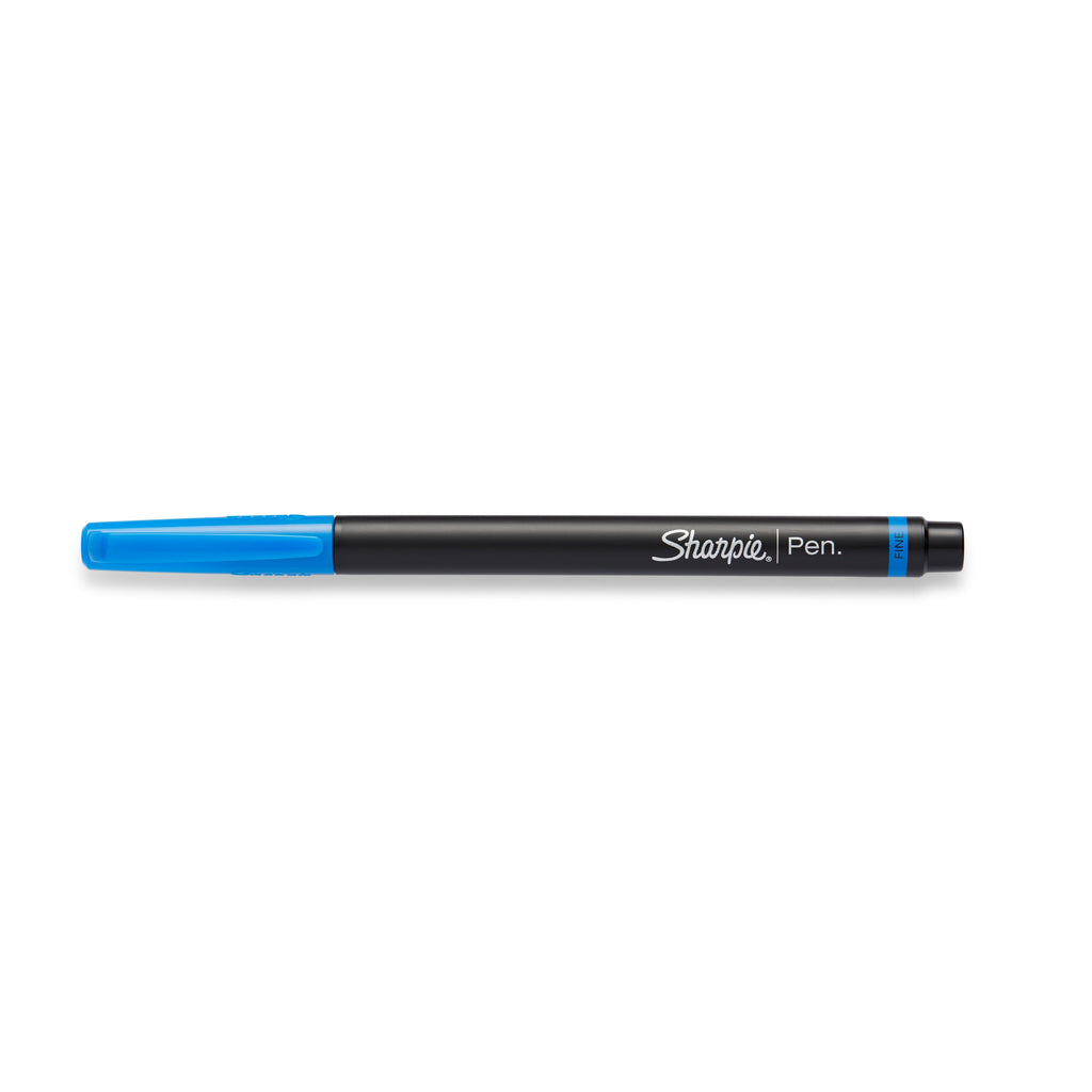 Sharpie Fineliner Pen 0.4mm Felt Tip Blue Box of 12