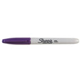 Sharpie Permanent Marker Fine Point Purple Pack of 12