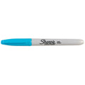 Sharpie Permanent Marker Fine Point Turquoise Pack of 12