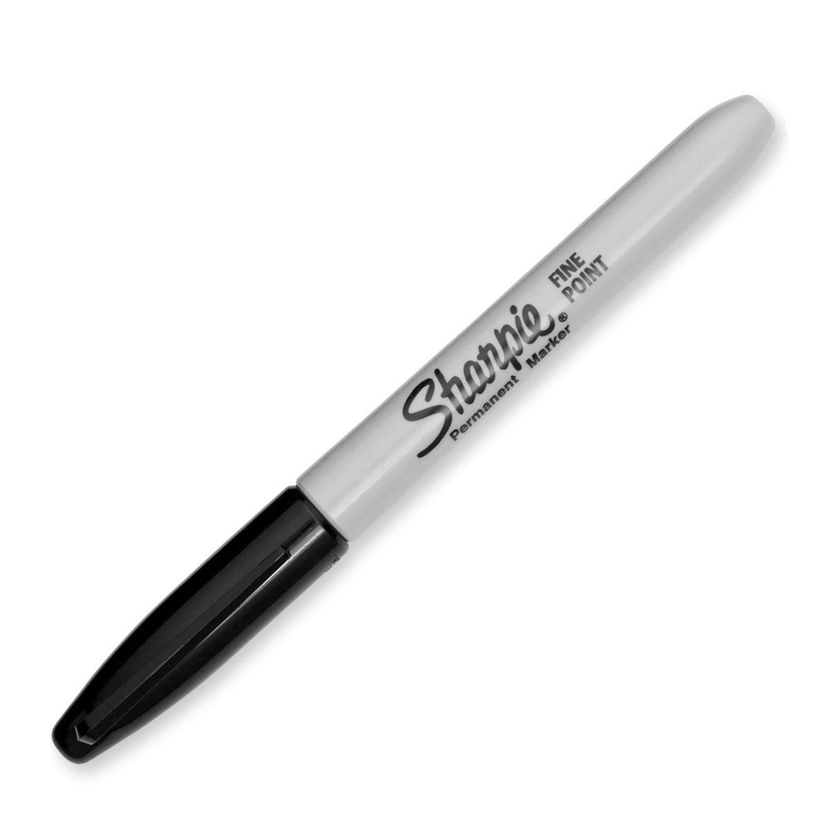 Sharpie Permanent Marker Fine Point Black Box of 12