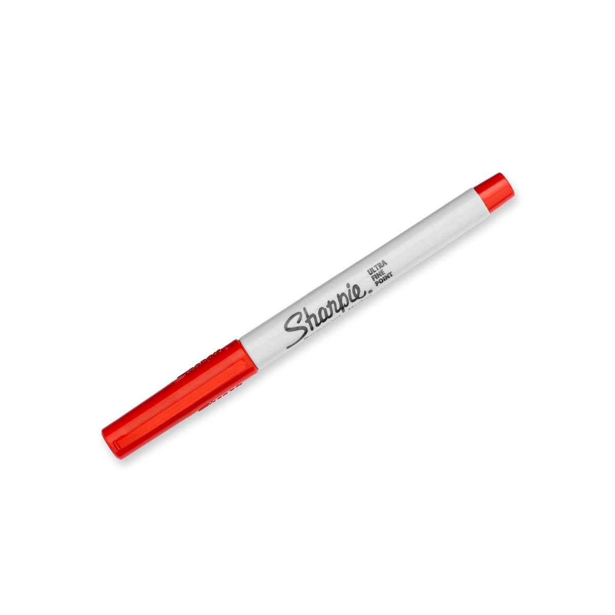 Sharpie Permanent Marker Ultra Fine Point Red Box of 12