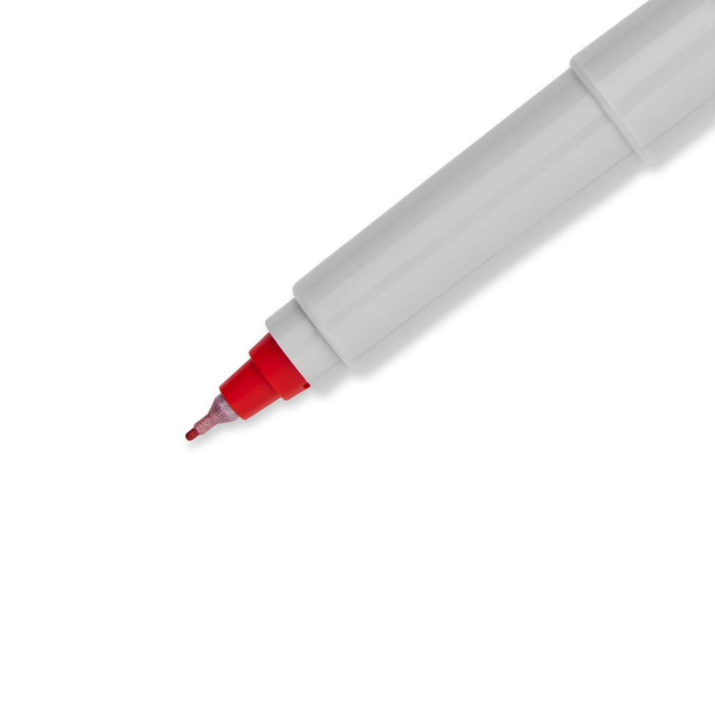Sharpie Permanent Marker Ultra Fine Point Red Box of 12