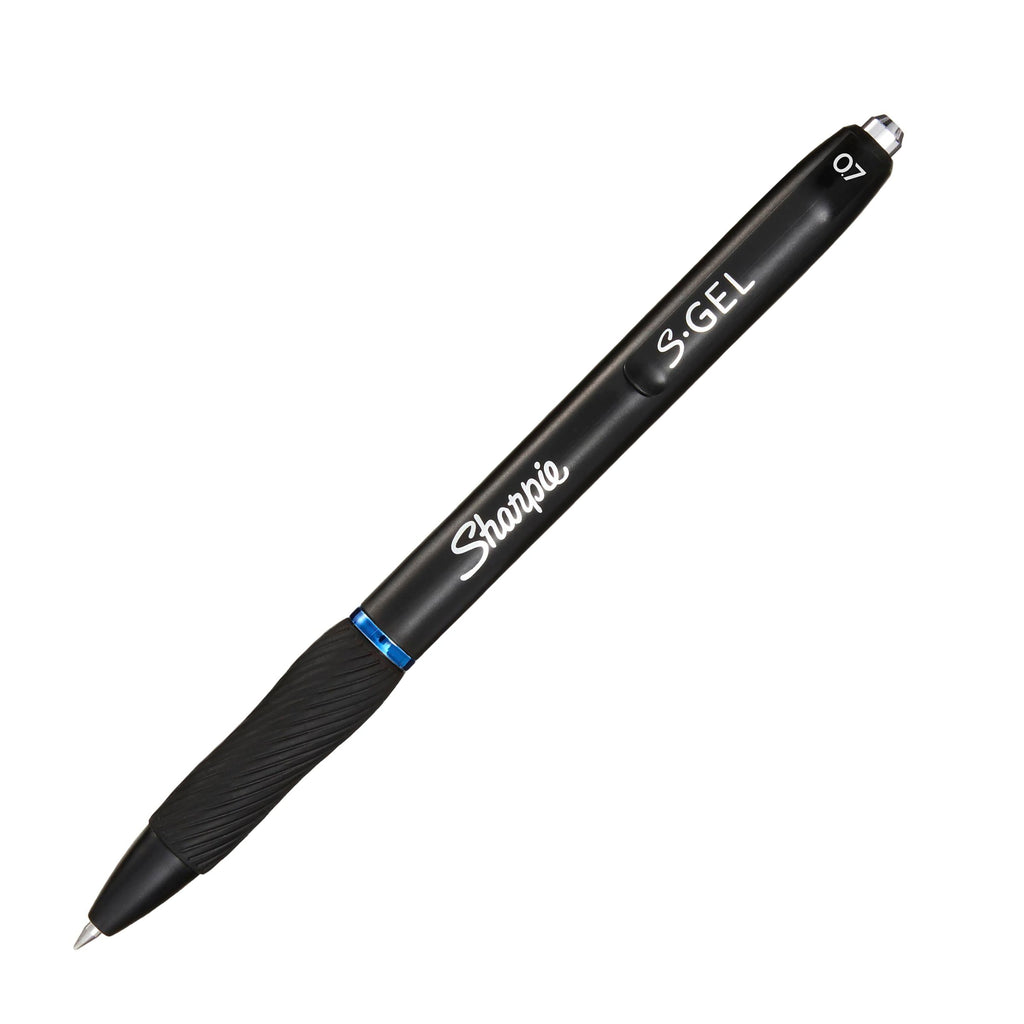 Sharpie S-Gel Retractable Pen Medium Point 0.7mm Blue Box of 12