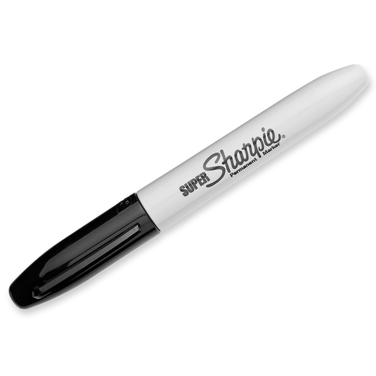 Sharpie Super Permanent Marker Fine Point Black Box of 12