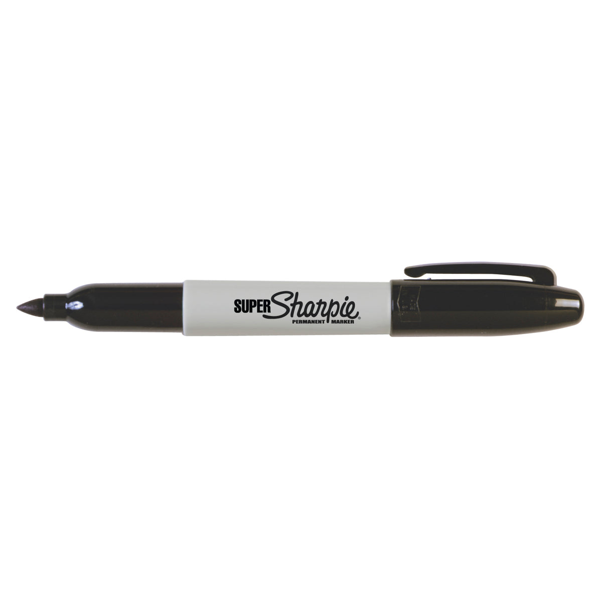 Sharpie Super Permanent Marker Fine Point Black Box of 12