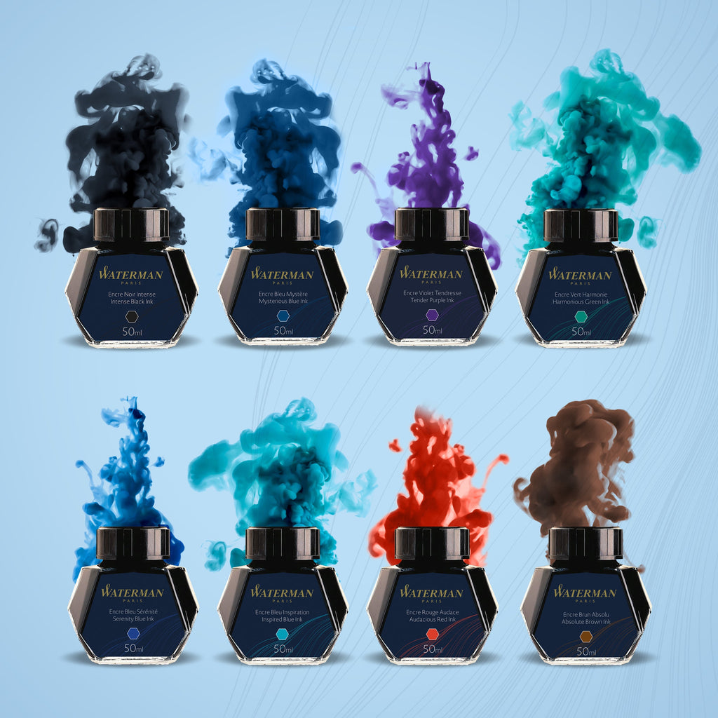 Waterman Ink 50ml Harmonious Green in Box