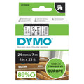 Dymo D1 Label Tape 24mm x 7m Black on White