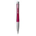 Parker Urban Twist Ballpoint Pen Magenta Lacquer and Chrome Trim Medium Tip