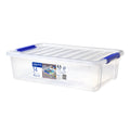 Sistema Plastic Storage Container 14L with Tray Dark Blue