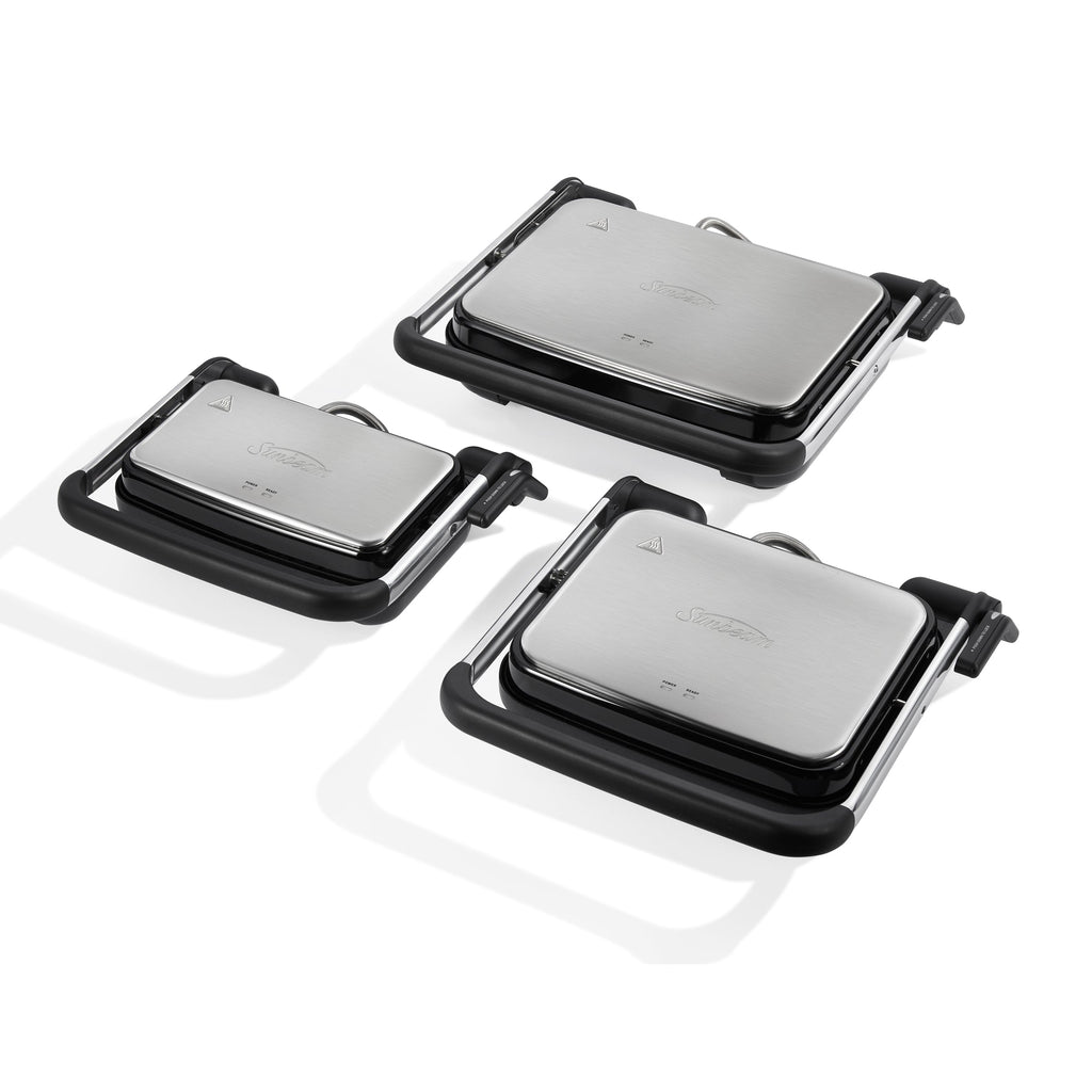 Sunbeam Caf̩ Style 2 Slice Sandwich Press and Grill Stainless