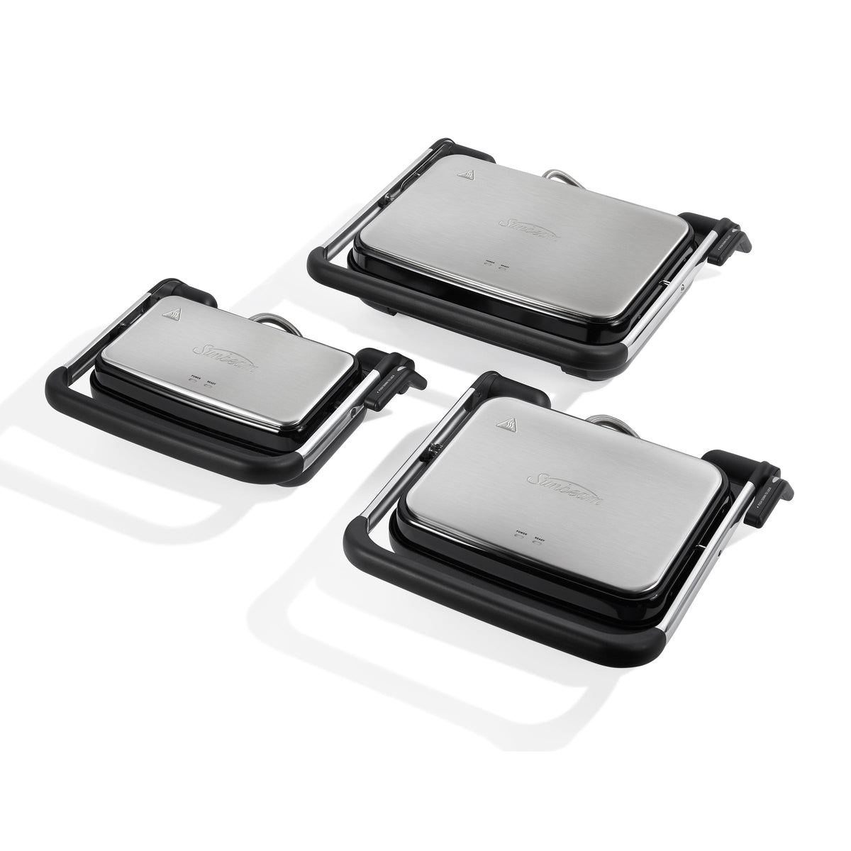 Sunbeam Caf̩ Style 2 Slice Sandwich Press and Grill Stainless