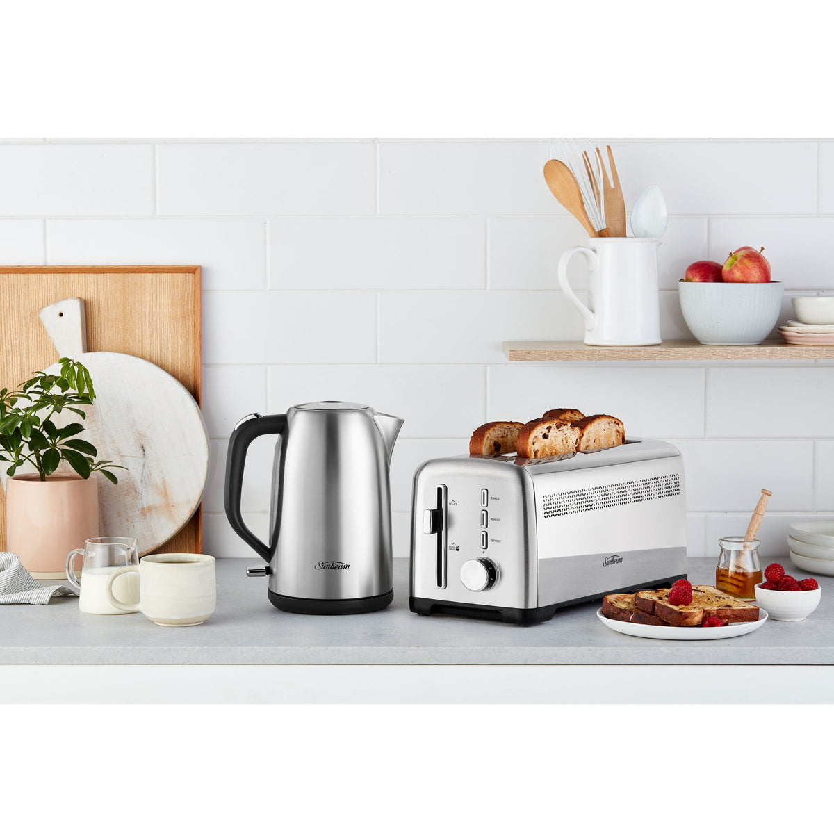 Sunbeam Fresh Start Kettle 1.7 Litre Stainless