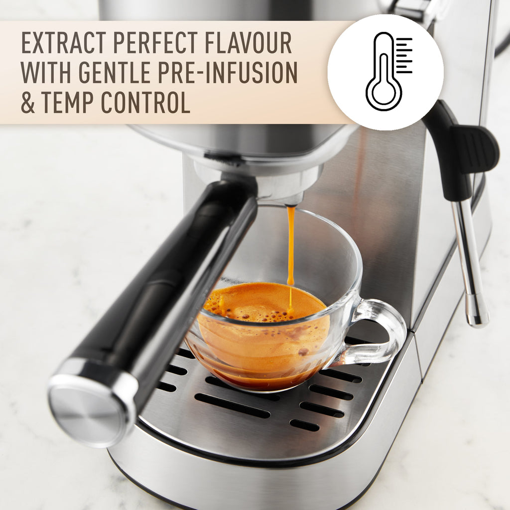Sunbeam Compact Barista Espresso Machine Stainless