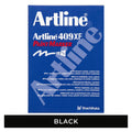Artline 409 Paint Marker 4.0mm Chisel Black Box of 12