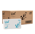 Livi 1416 Essentials Compact Towel 1 Ply 150 Sheets Carton 16