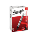 Sharpie Metal Permanent Marker Bullet Tip Black Box of 12