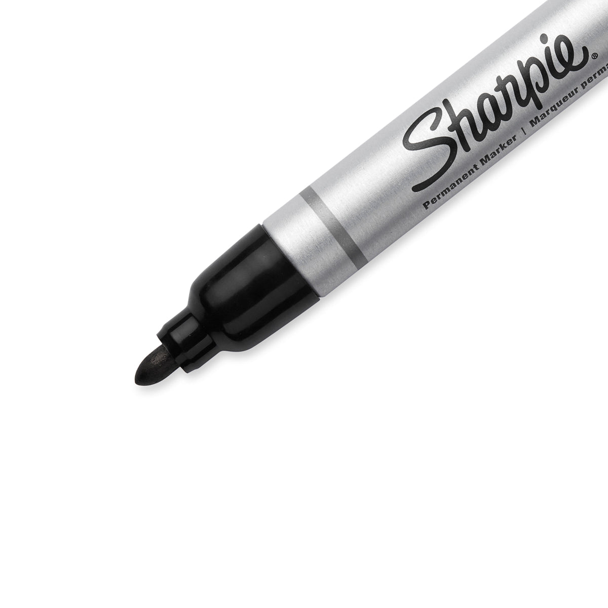 Sharpie Metal Permanent Marker Bullet Tip Black Box of 12