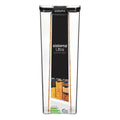 Sistema Ultra Clear Plastic Container Square 1.9L Black