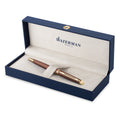 Waterman Hemisphere Metallic Copper Gold Trim Ballpoint Pen Medium