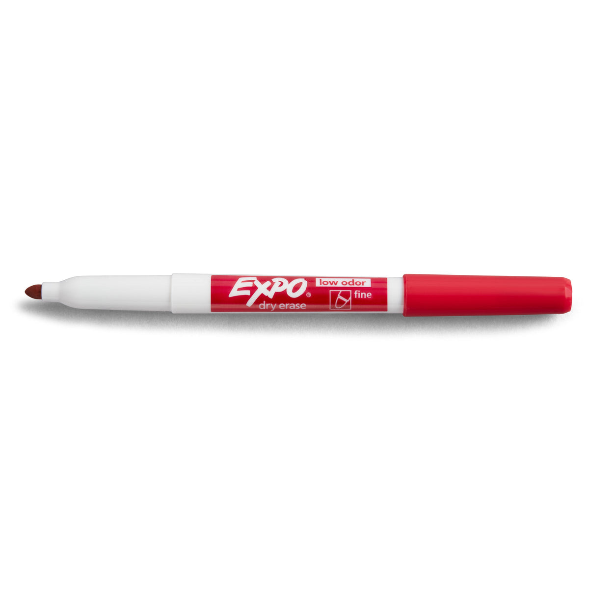 Expo Low Odour Dry Erase Whiteboard Markers Fine Tip Assorted Box 36