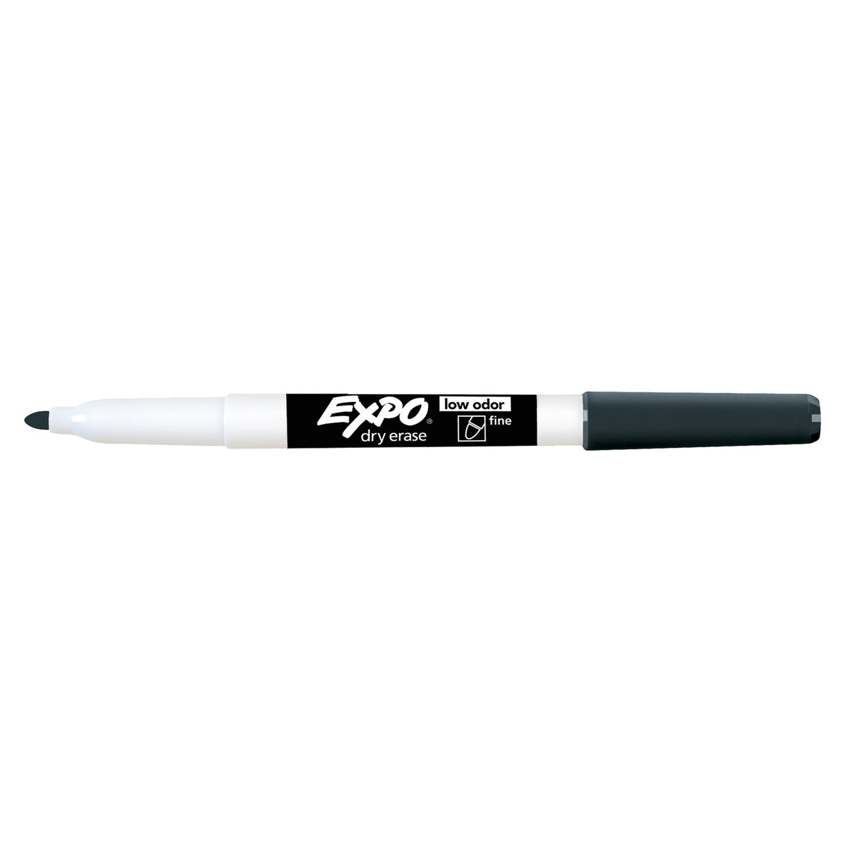 Expo Low Odour Dry Erase Whiteboard Markers Fine Tip Assorted Box 36