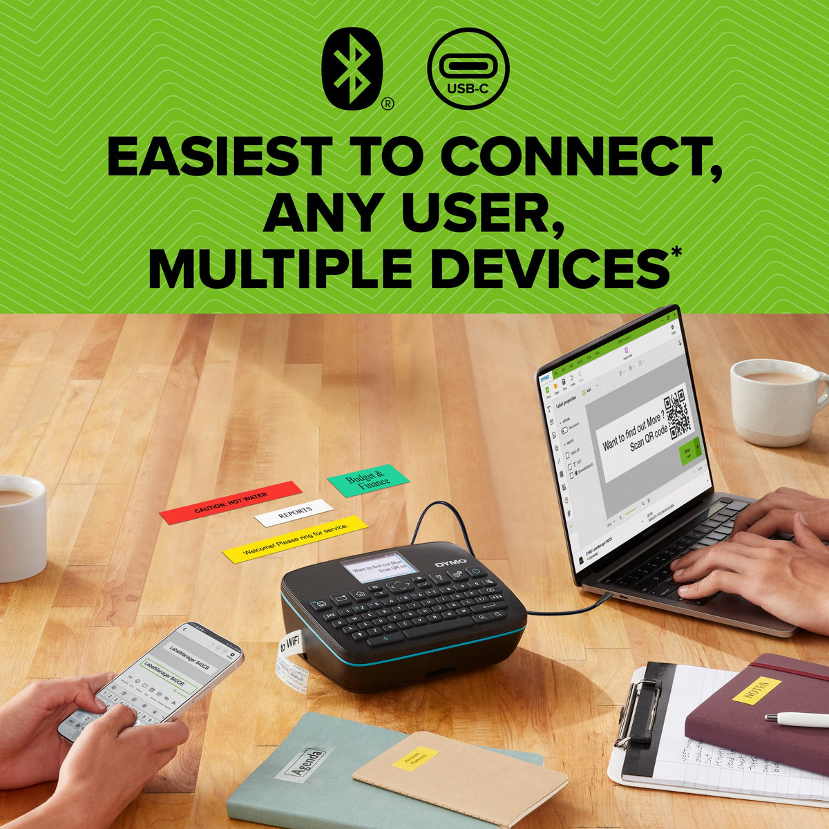 Dymo LabelManager Executive 640CB Label Maker Kit