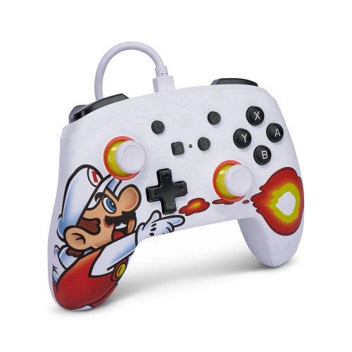 PowerA Enhanced Wired Controller for Nintendo Switch Fireball Mario
