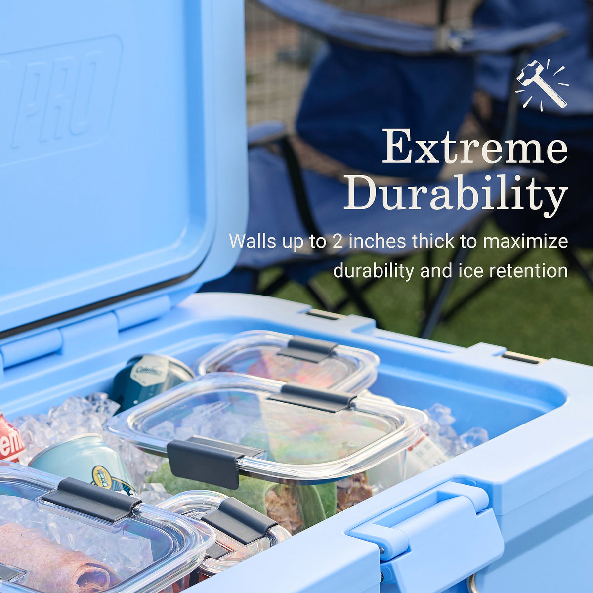 Coleman Pro 42L Hard Cooler Sky Blue