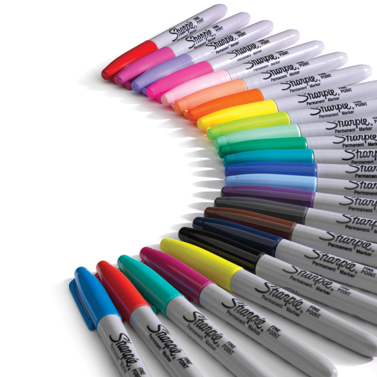 Sharpie Color Burst Permanent Marker Fine Point Assorted Pack of 24