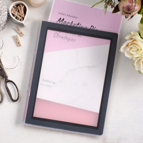 Avery Black Flexi-View Presentation Binder 13mm 2 Ring