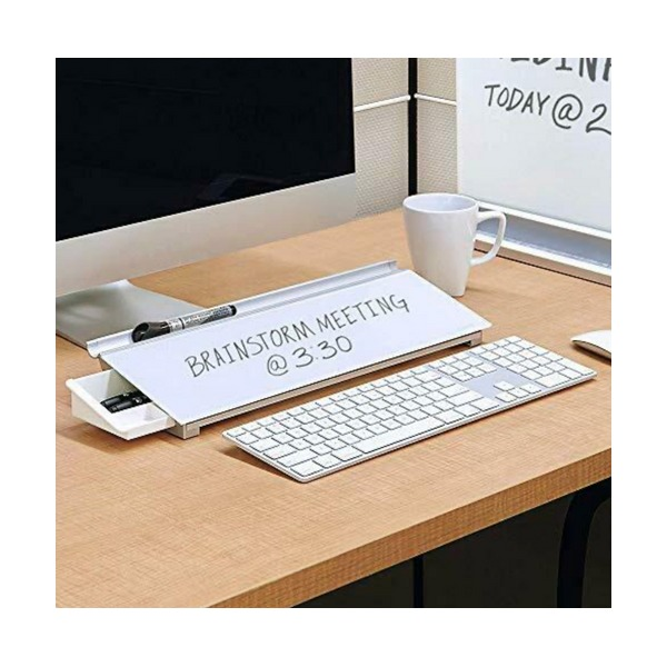 Quartet Desktop Glass Computer Pad 460 x 150mm
