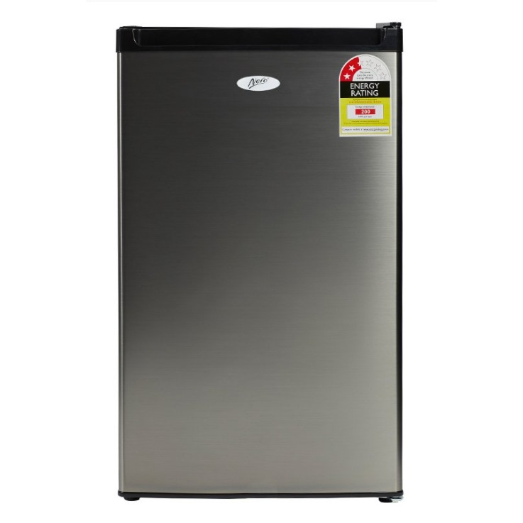 Nero Fridge and Freezer Bar 125L Stainless Steel