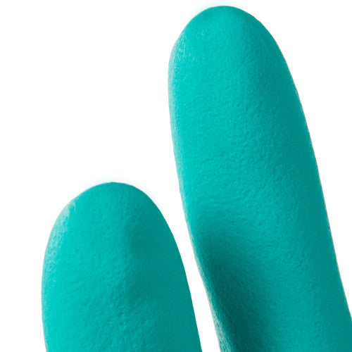 Kimberly Clark KleenGuard G80 Nitrile Chemical Resistant Gauntlets Size 8 Medium Green Box of 12