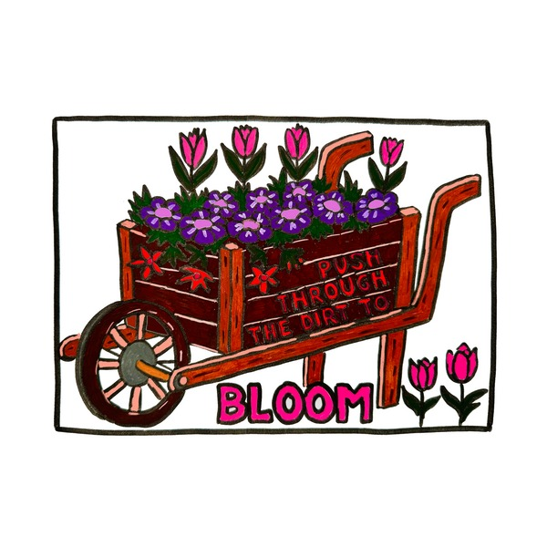 Sharpie Creative Markers and Adult Blooming Garden Colouring Book Bundle