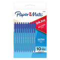 Papermate Inkjoy 100RT Retractable Ballpoint Pens 1.0mm Blue Pack 10 Box of 12