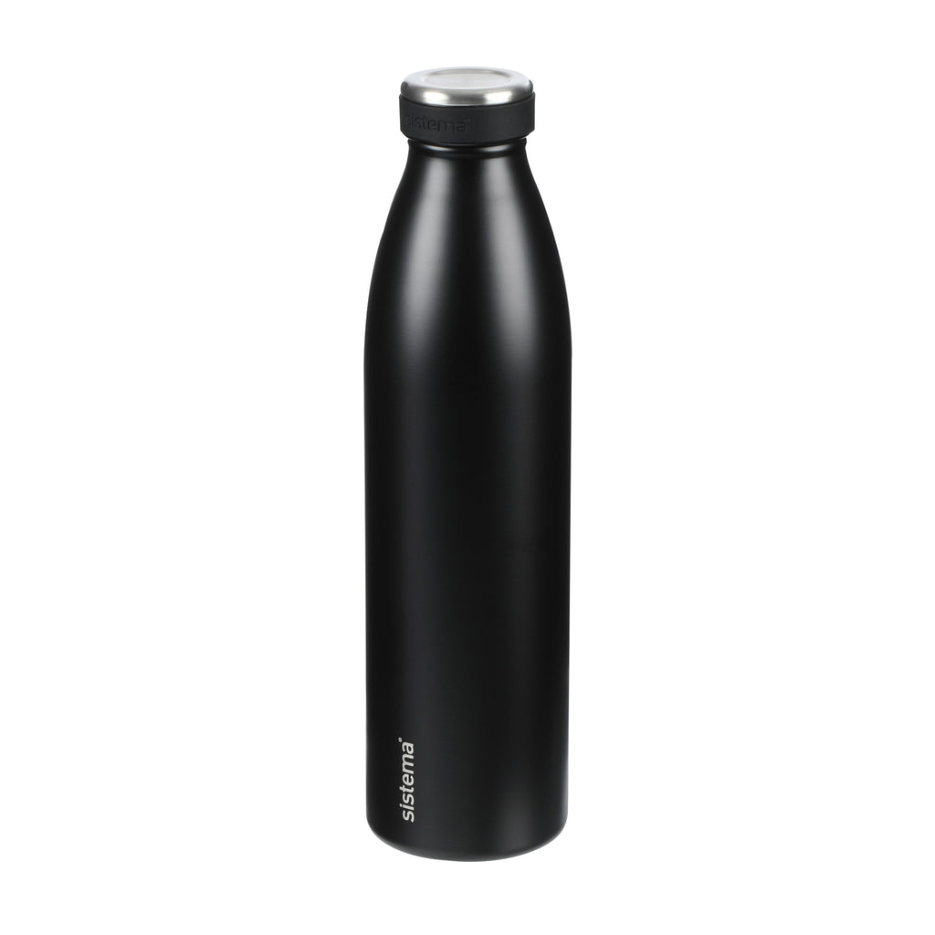 Sistema Stainless Steel Insulated Drink Bottle 750ml Assorted