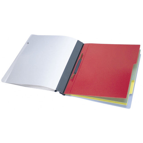 Divisoflex Organisational Folder A4 with 5 Coloured Dividers Blue Each